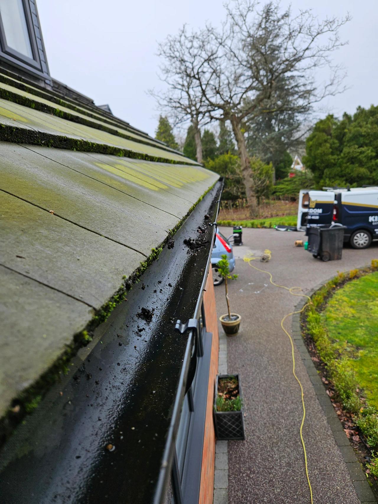 Gutter cleaning in Kidderminster