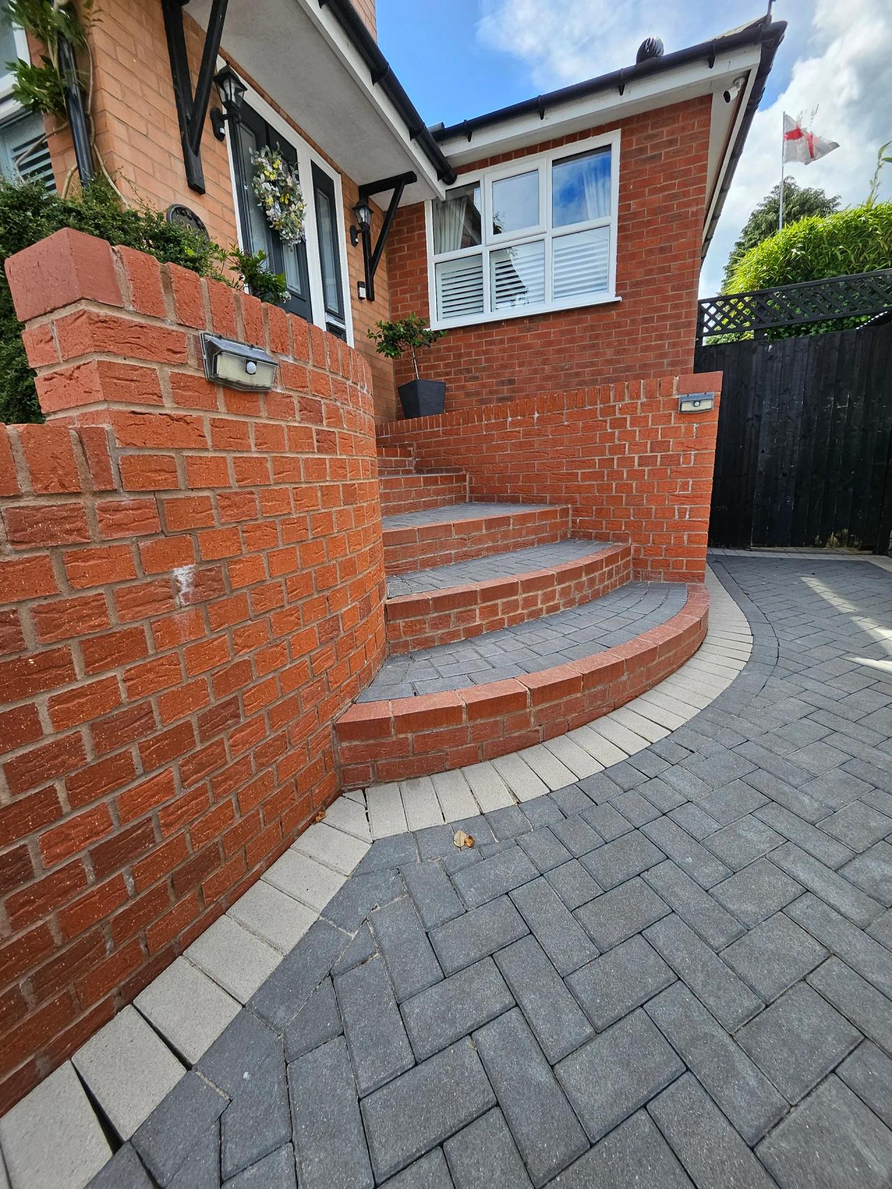 Driveway and patio restoration in Kidderminster