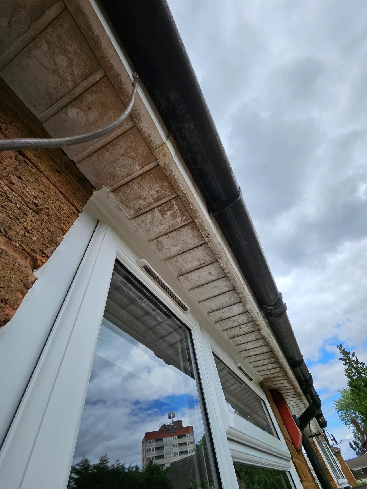 Fascia and soffit cleaning in Kidderminster