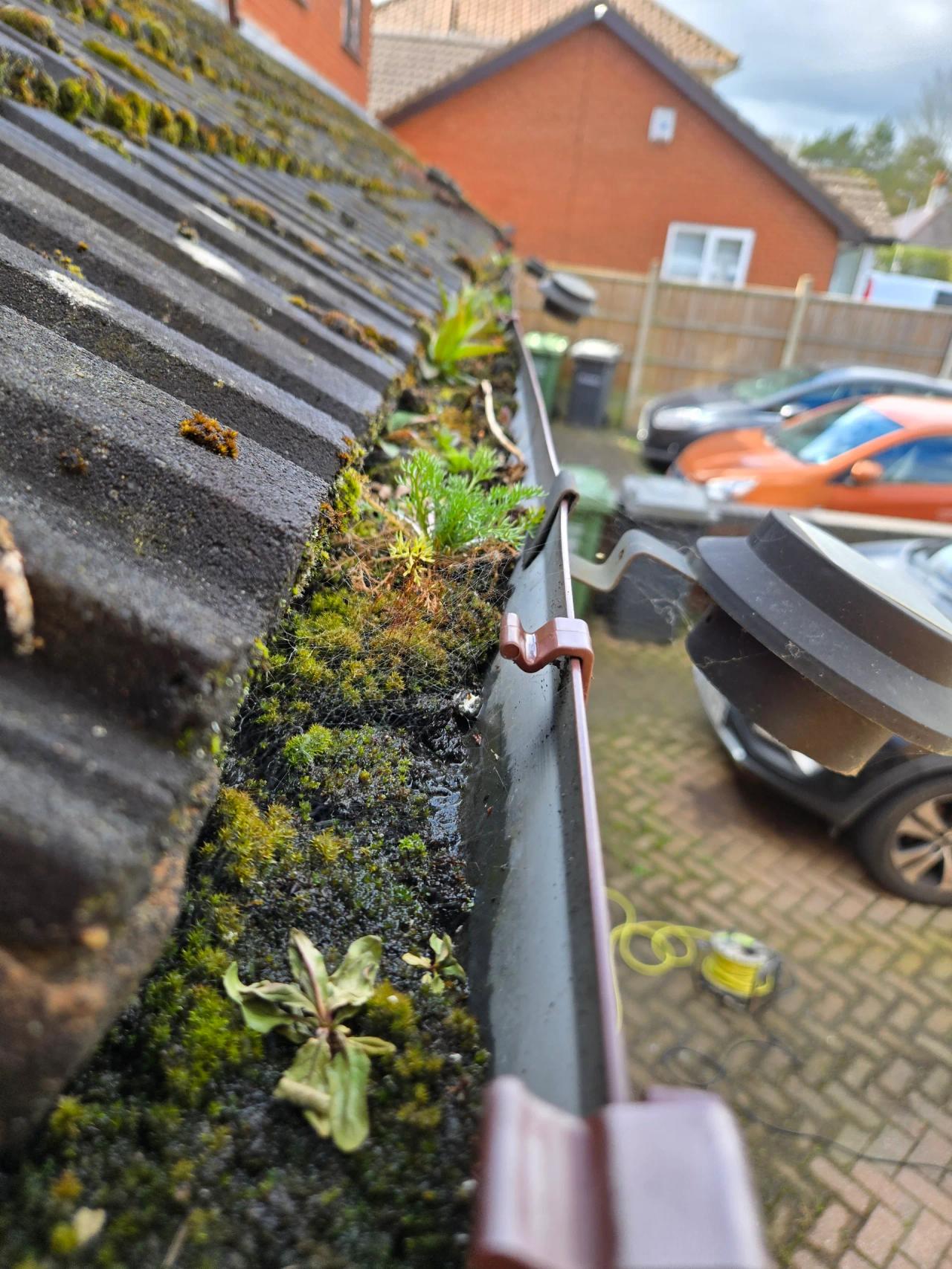 Gutter cleaning in Kidderminster