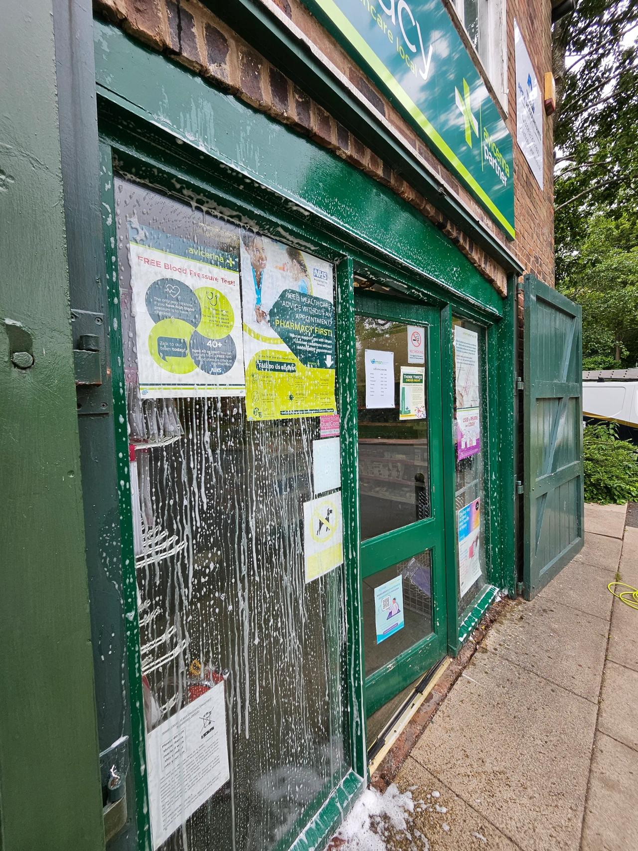 Commercial exterior cleaning in Telford
