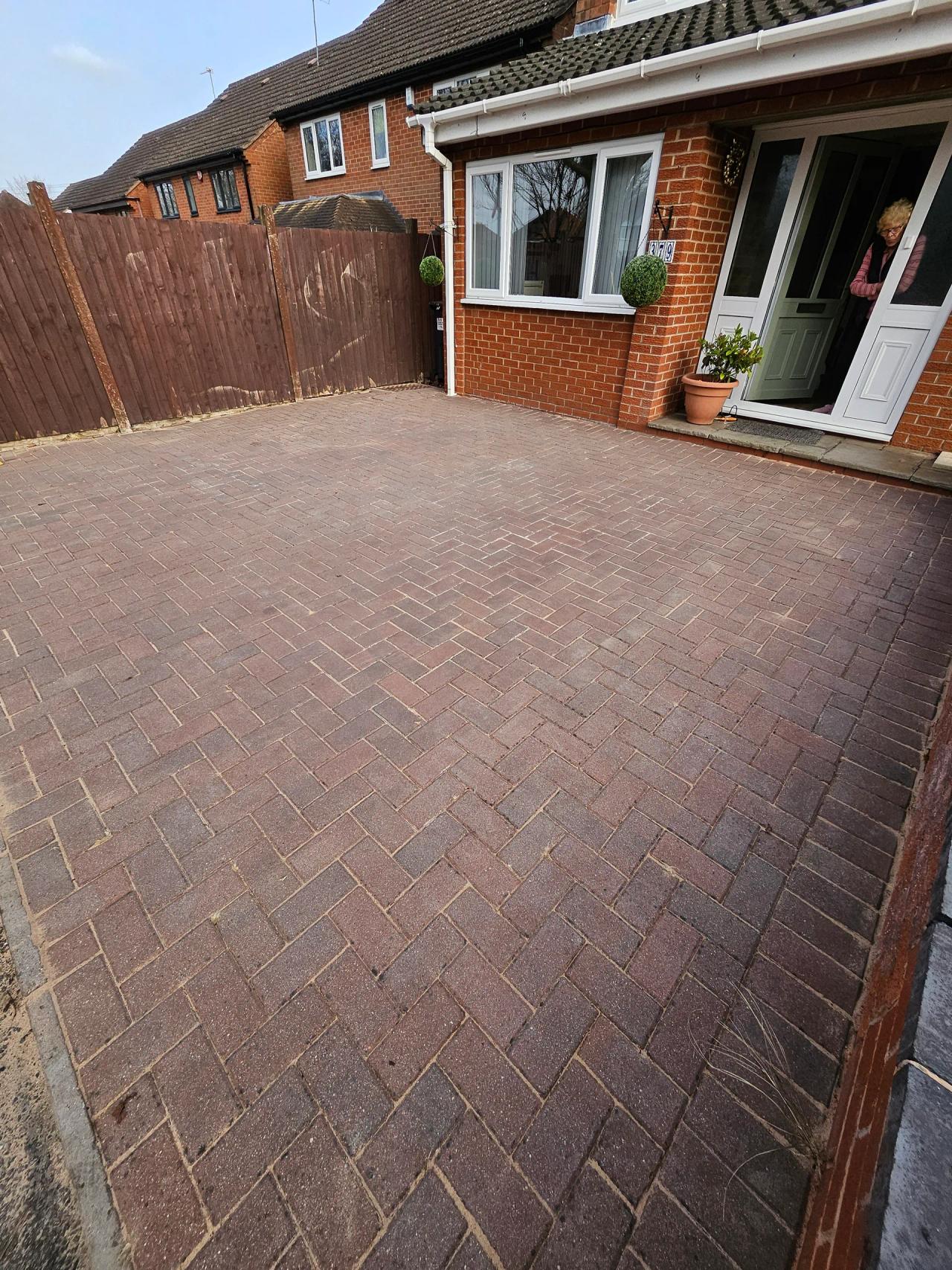 Driveway and patio restoration in Kidderminster