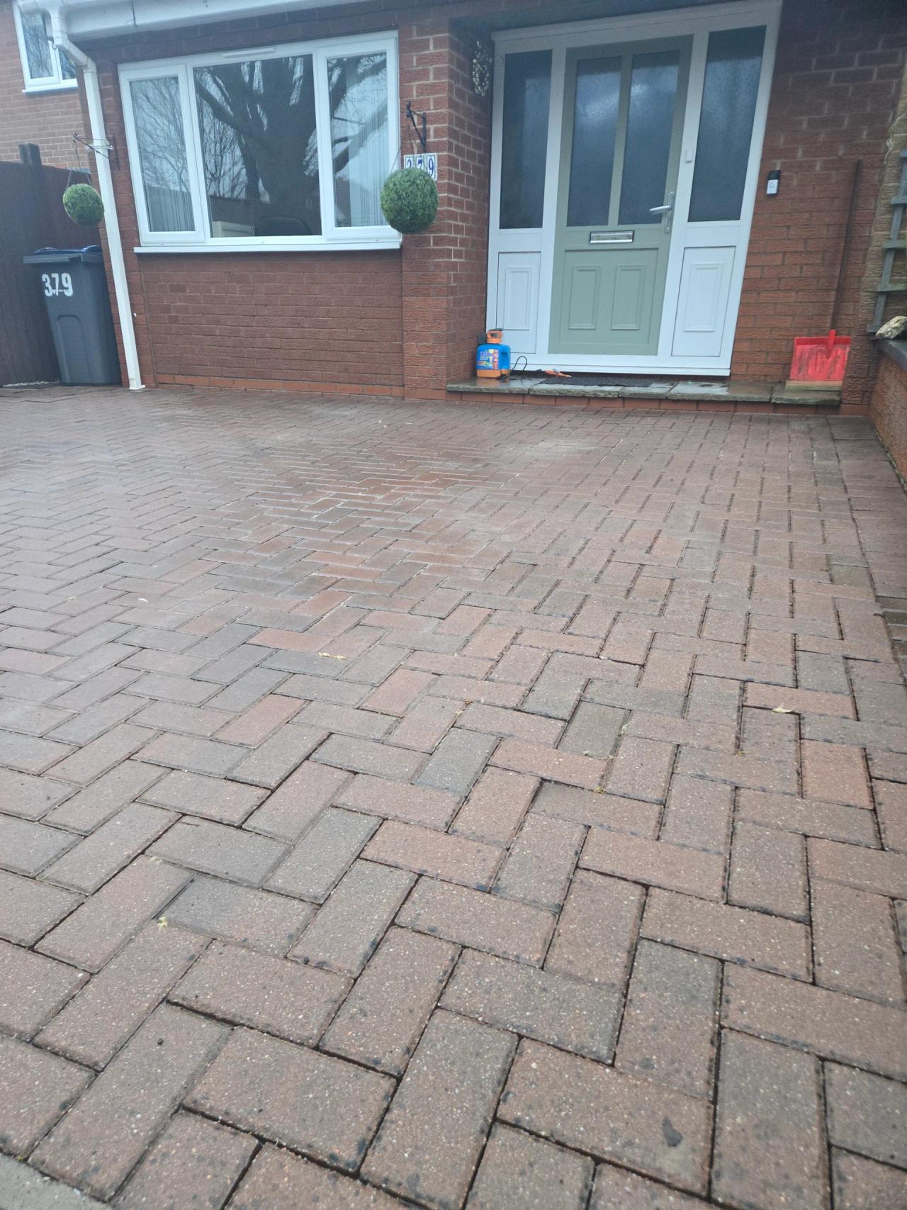 Driveway and patio restoration in Kidderminster