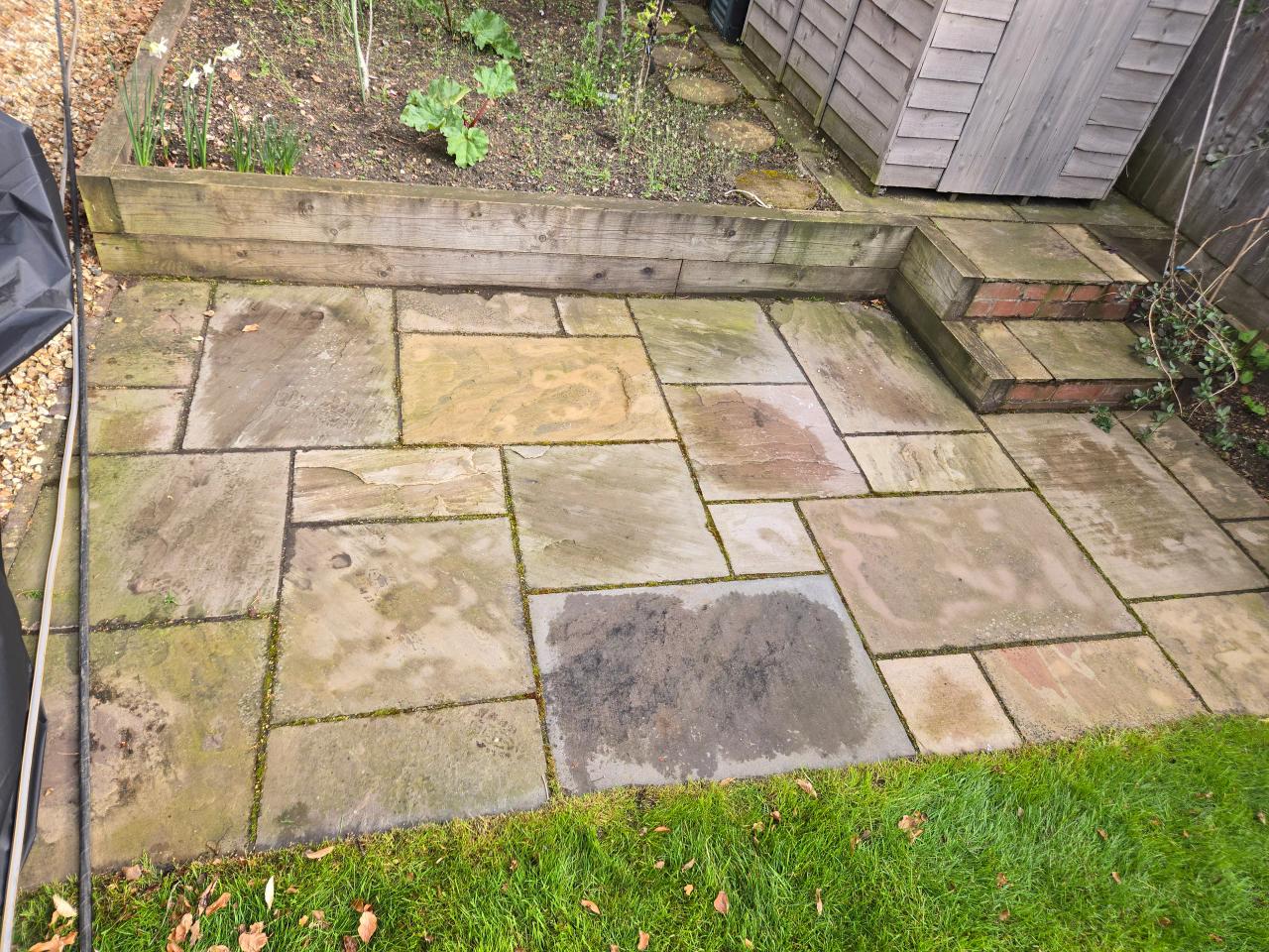 Driveway and patio restoration in Kidderminster