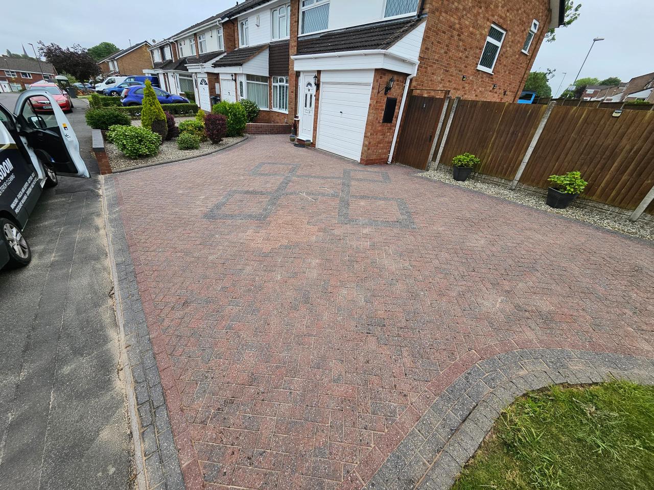 Driveway and patio restoration in Kidderminster