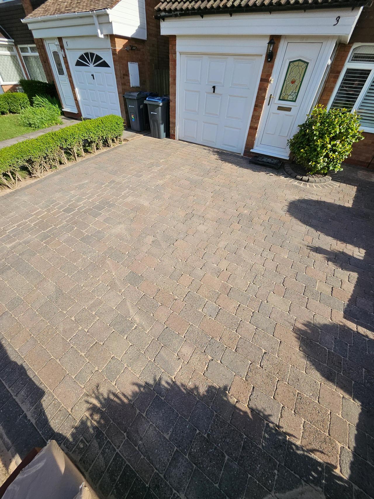 Driveway and patio restoration in Kidderminster