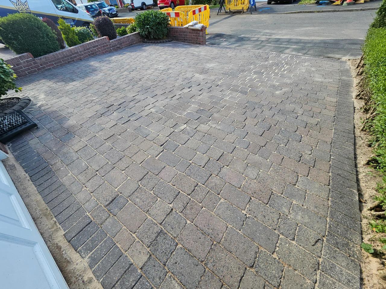 Driveway and patio restoration in Kidderminster