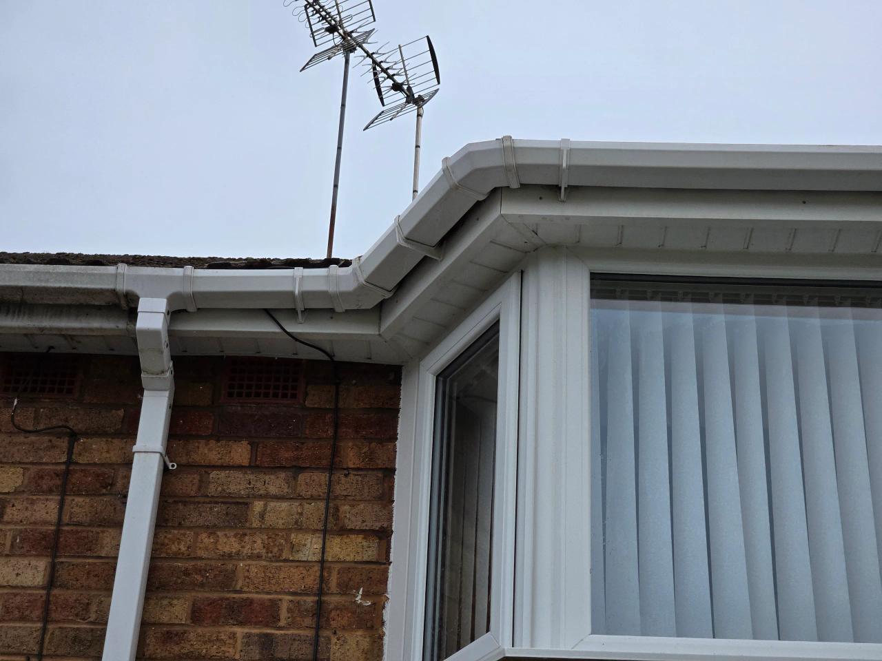 Fascia and soffit cleaning in Kidderminster