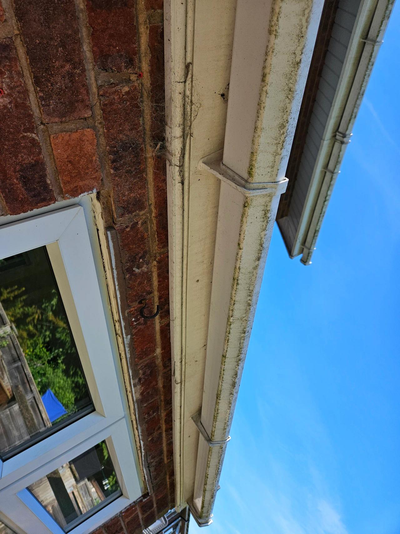 Fascia and soffit cleaning in Kidderminster