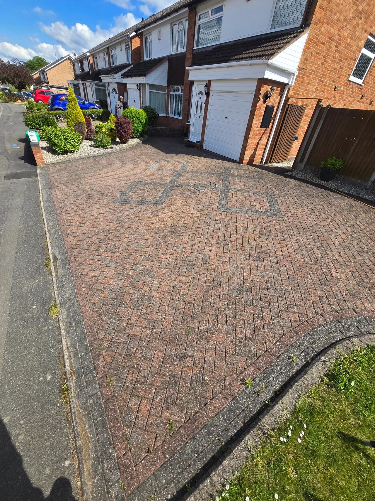 Driveway and patio restoration in Kidderminster