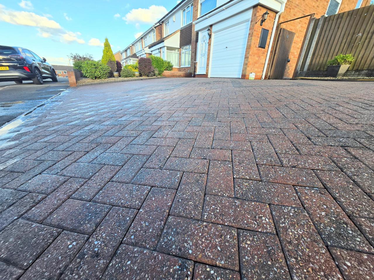 Driveway and patio restoration in Kidderminster