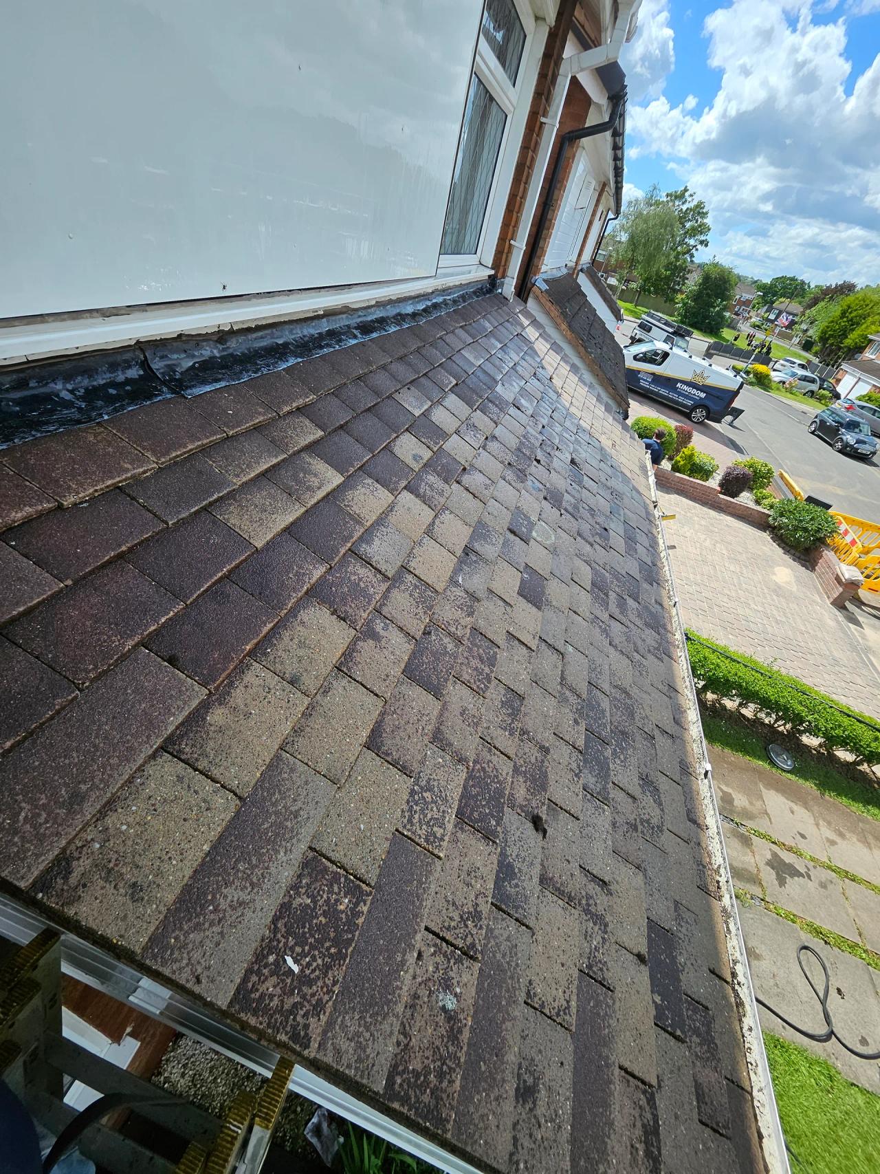 Roof cleaning in Kidderminster