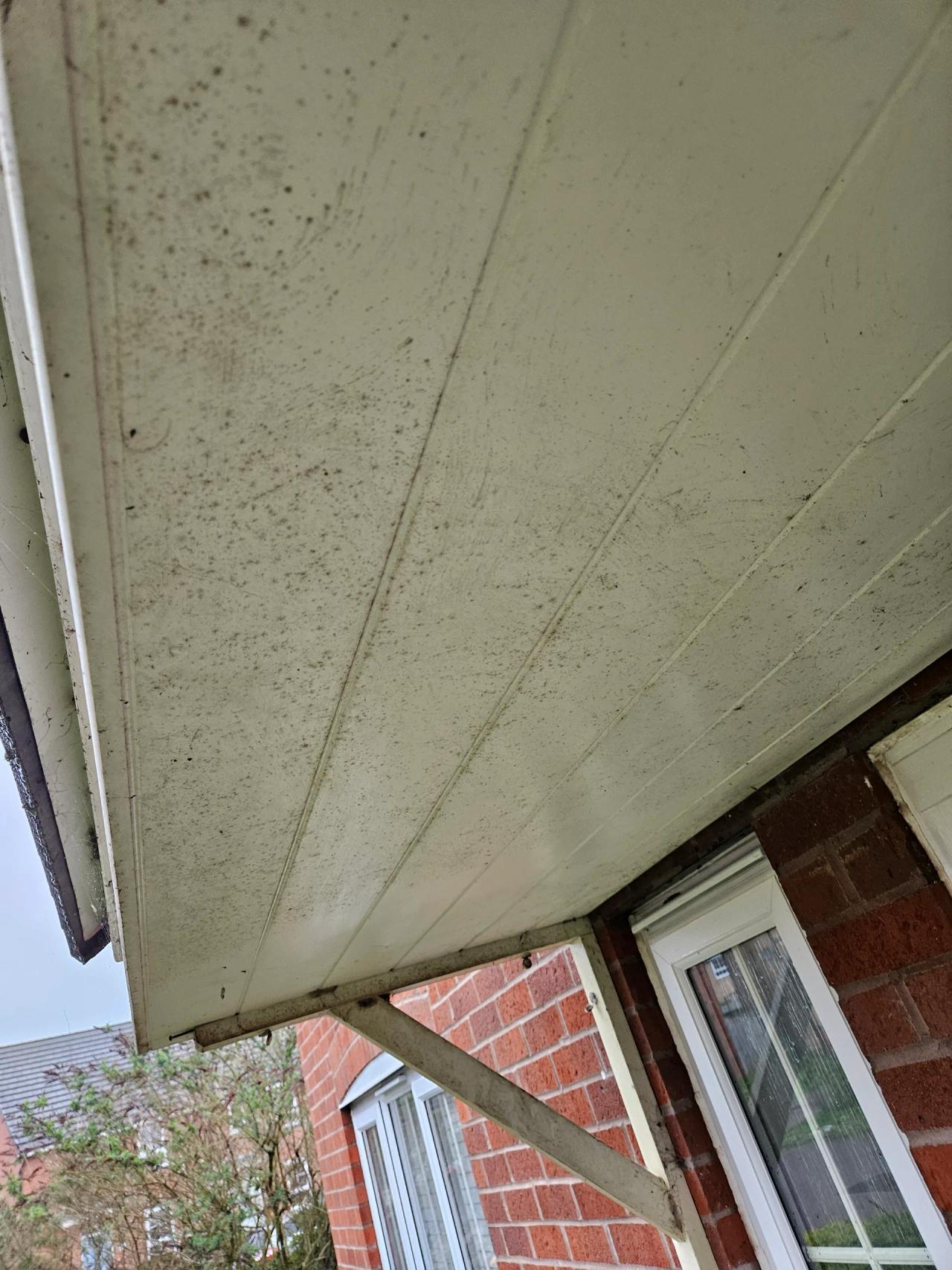 Fascia and soffit cleaning in Kidderminster
