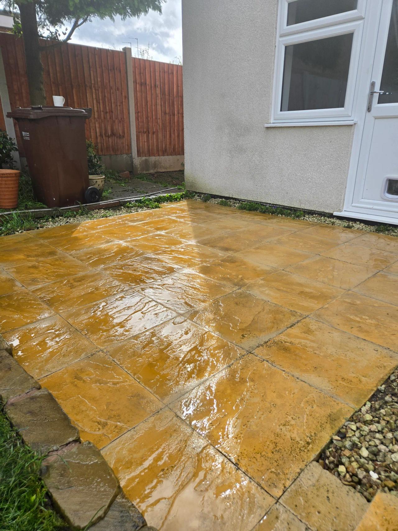 Driveway and patio restoration in Kidderminster