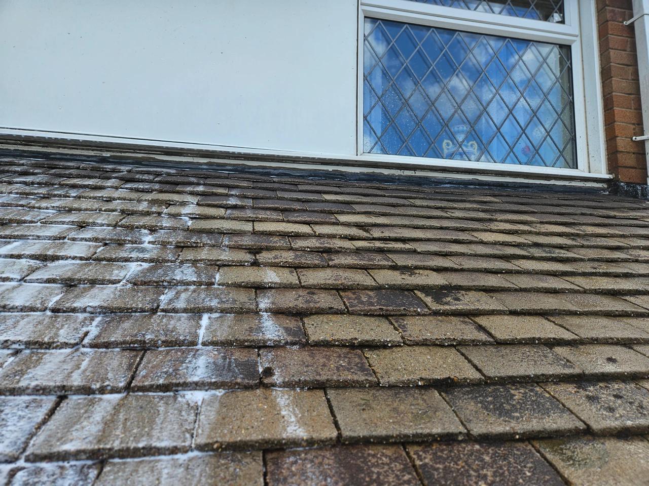 Roof cleaning in Kidderminster