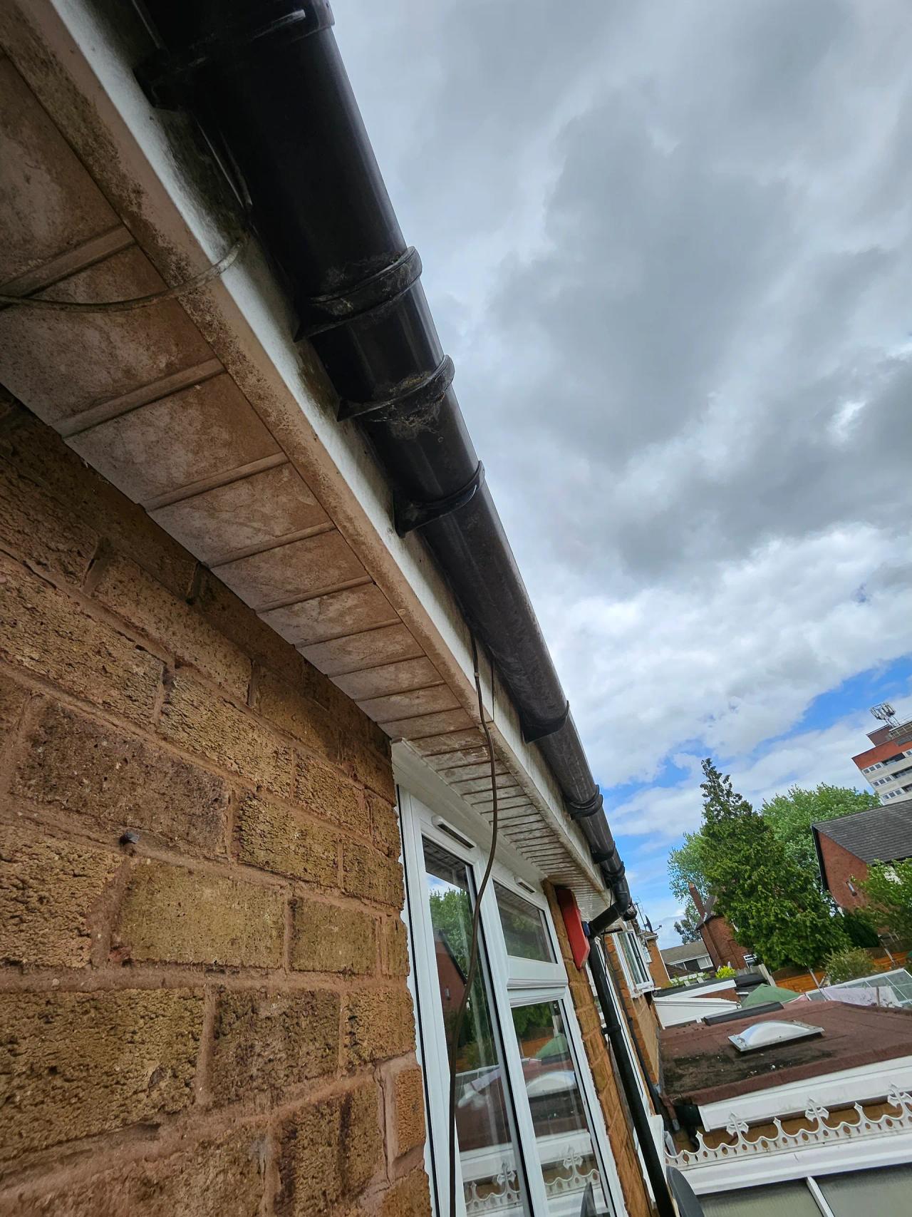 Fascia and soffit cleaning in Kidderminster