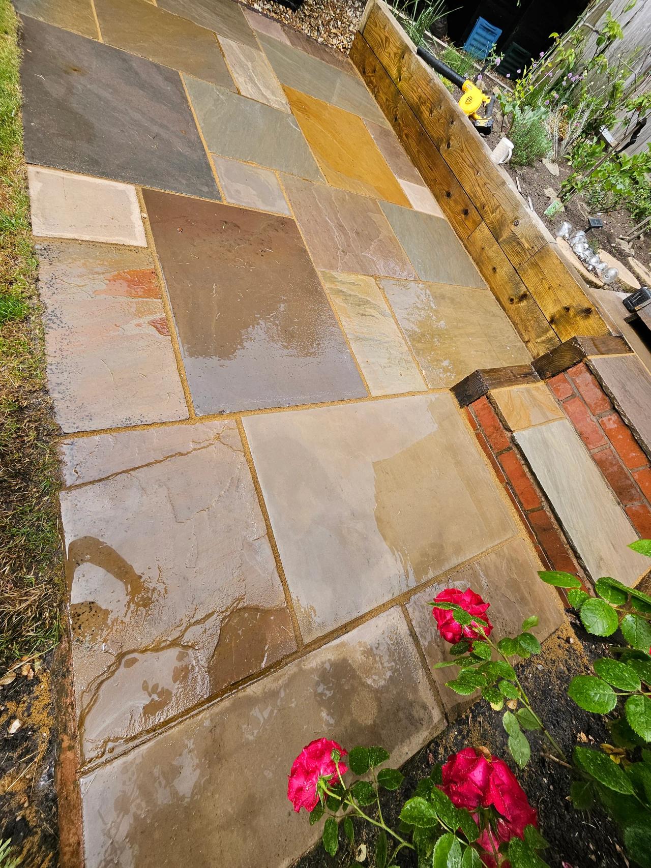 Driveway and patio restoration in Kidderminster