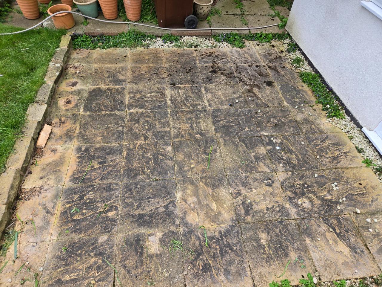 Driveway and patio restoration in Kidderminster