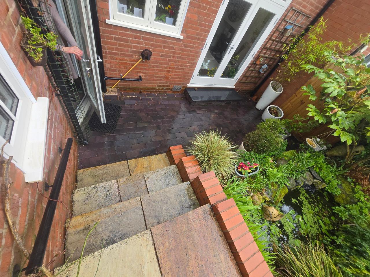 Driveway and patio restoration in Kidderminster