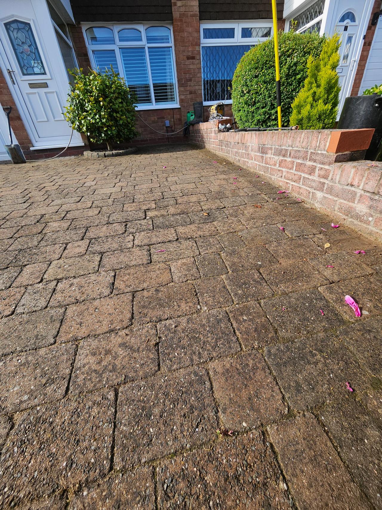 Driveway and patio restoration in Kidderminster