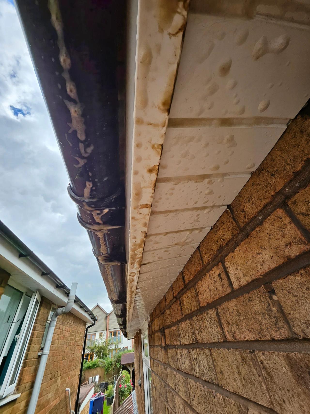 Fascia and soffit cleaning in Kidderminster