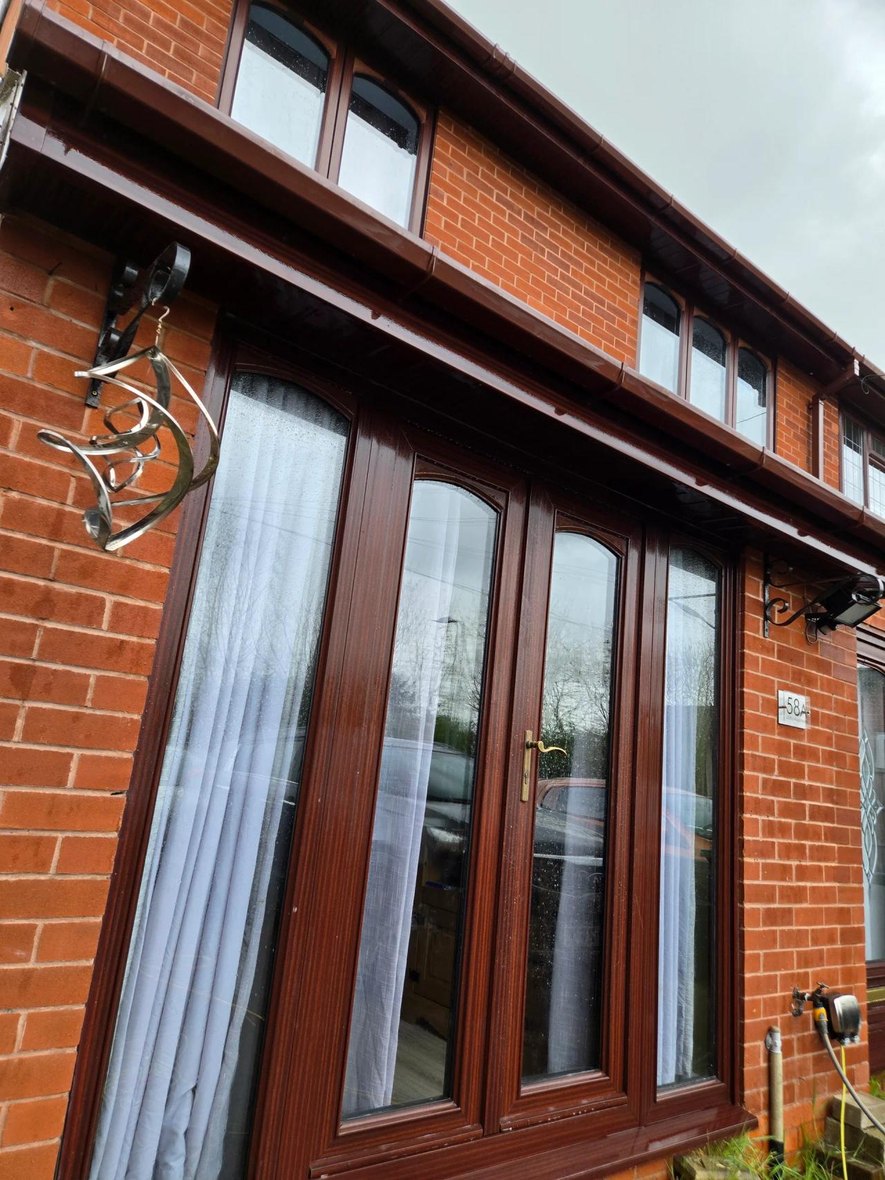 Fascia and soffit cleaning in Kidderminster