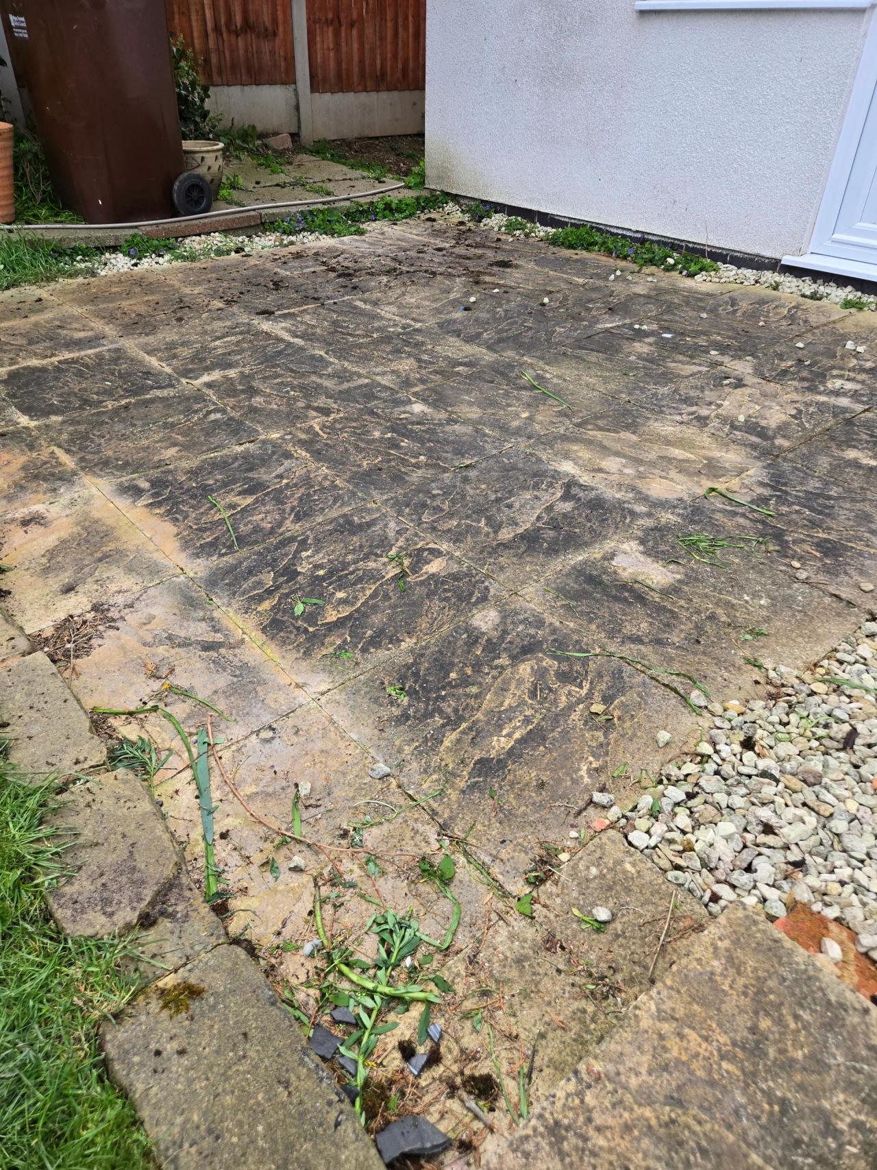 Driveway and patio restoration in Kidderminster