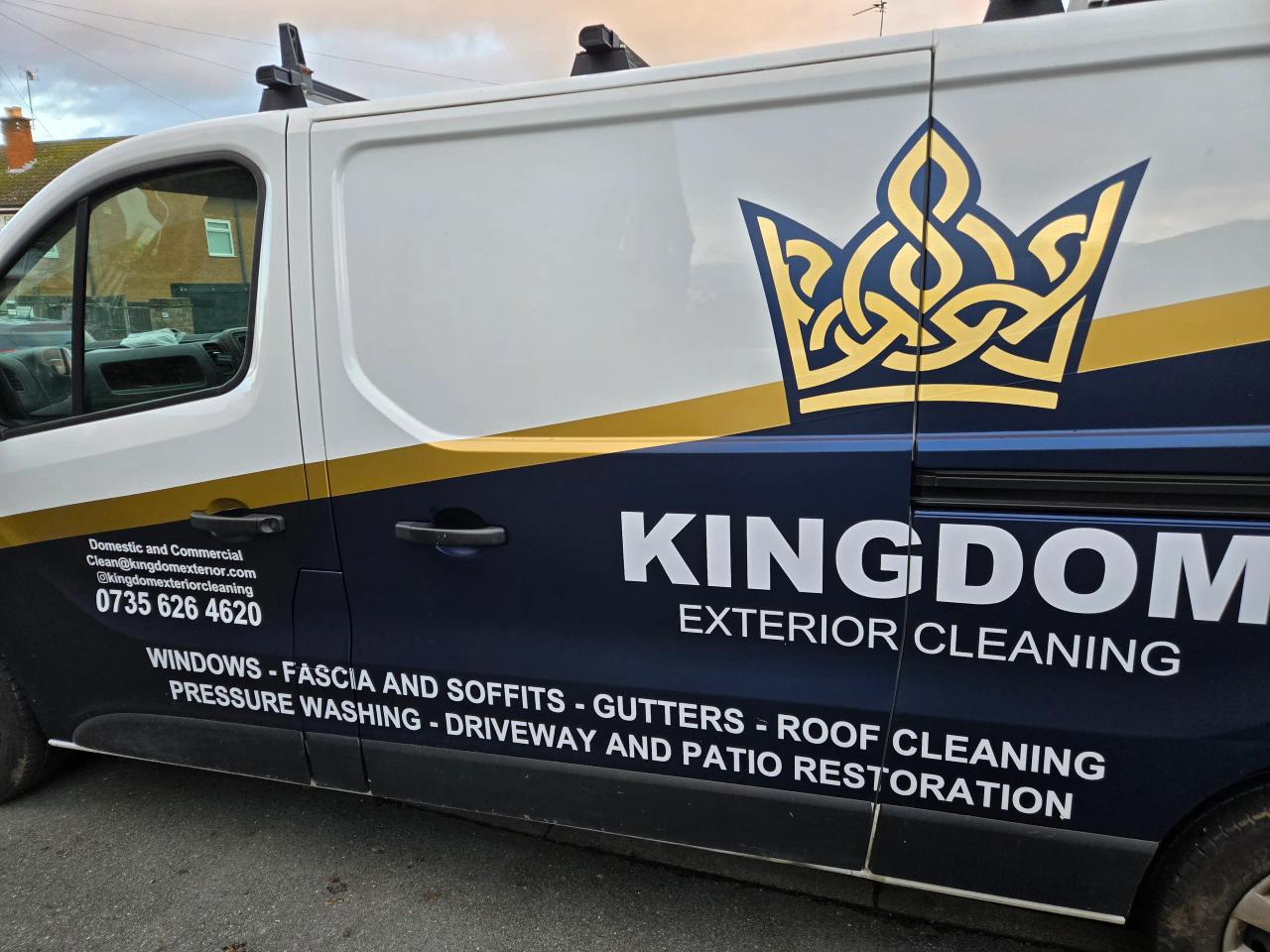Driveway and patio restoration in Kidderminster