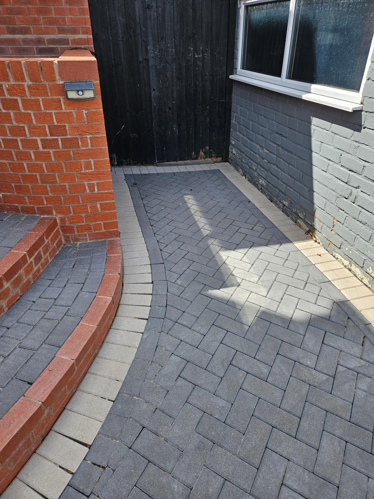 Driveway and patio restoration in Kidderminster
