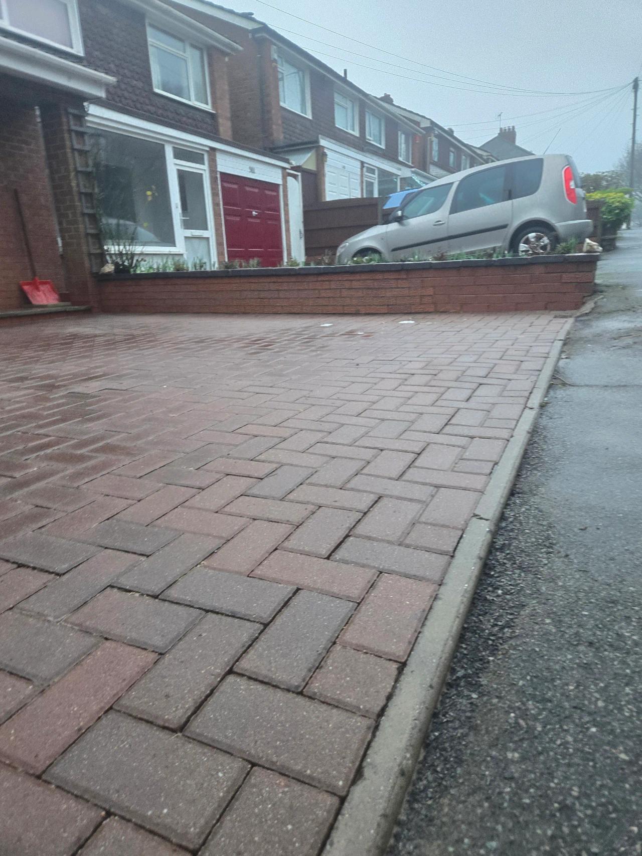 Driveway and patio restoration in Kidderminster