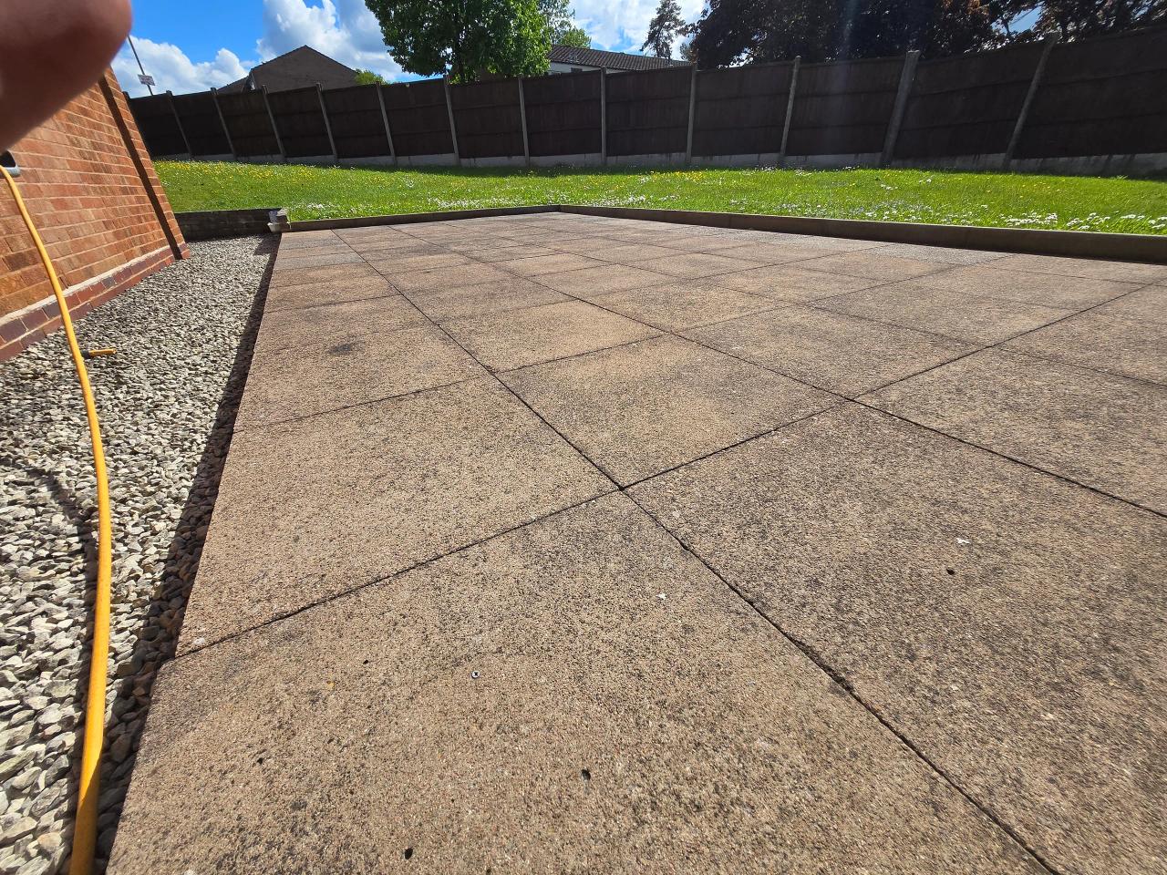 Driveway and patio restoration in Kidderminster