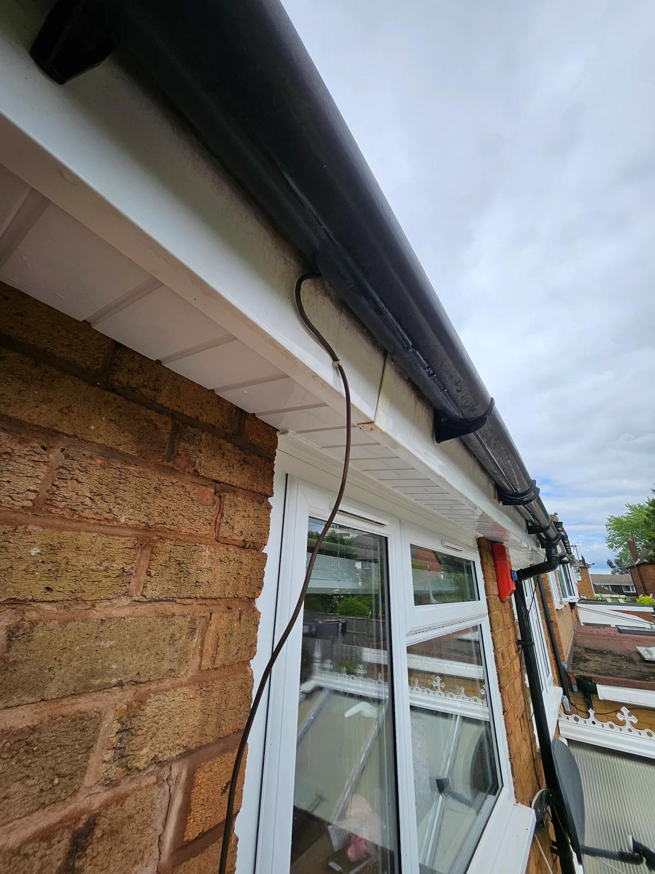 Fascia and soffit cleaning in Kidderminster