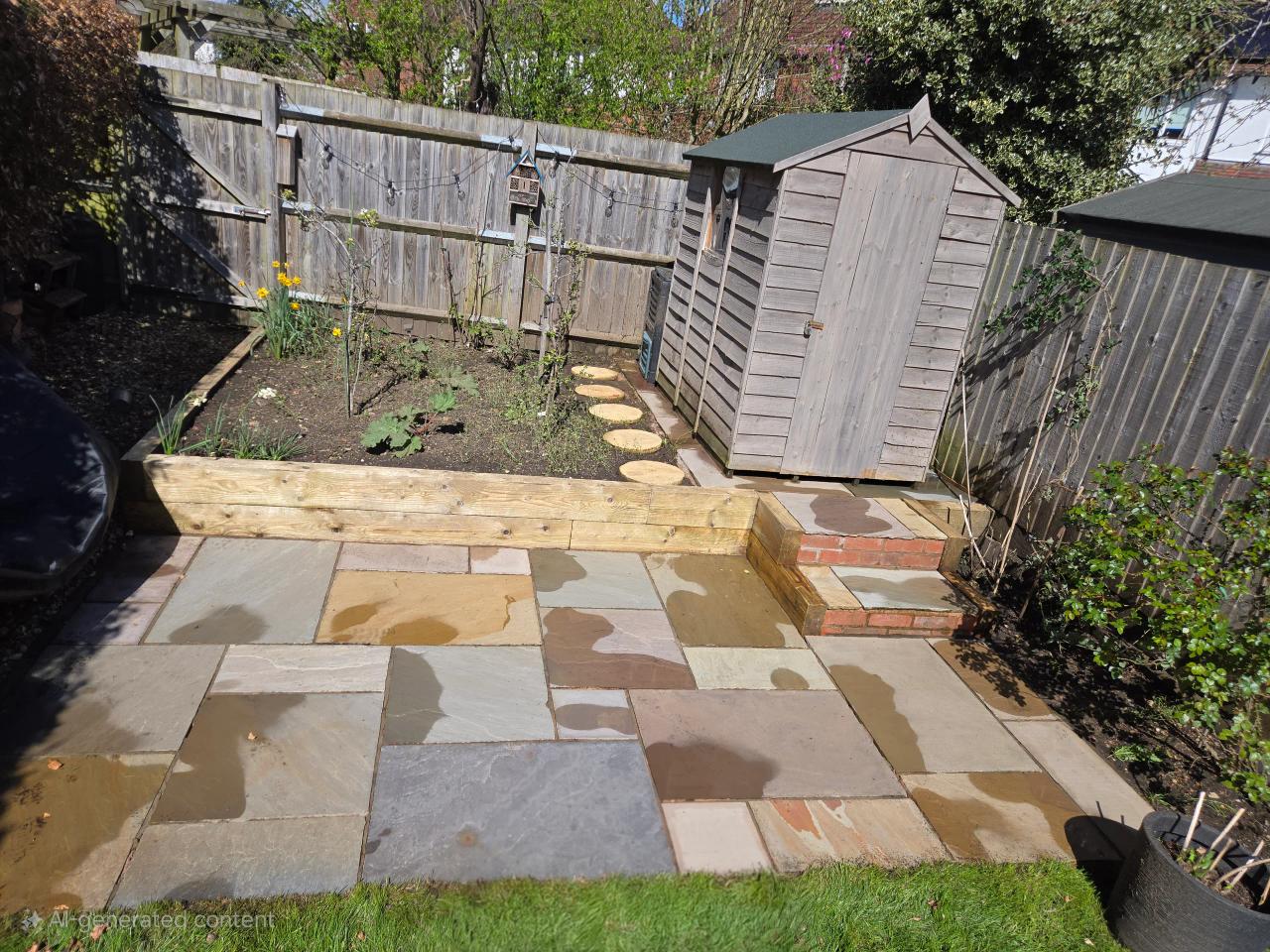 Driveway and patio restoration in Kidderminster