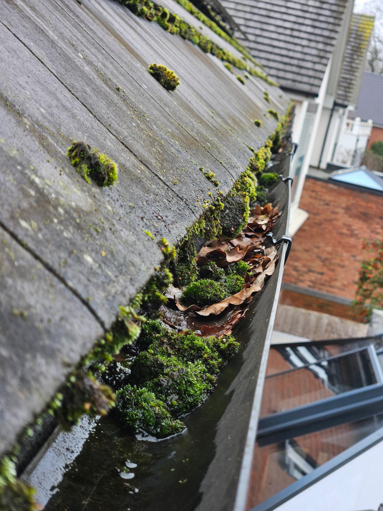 Gutter cleaning in Kidderminster