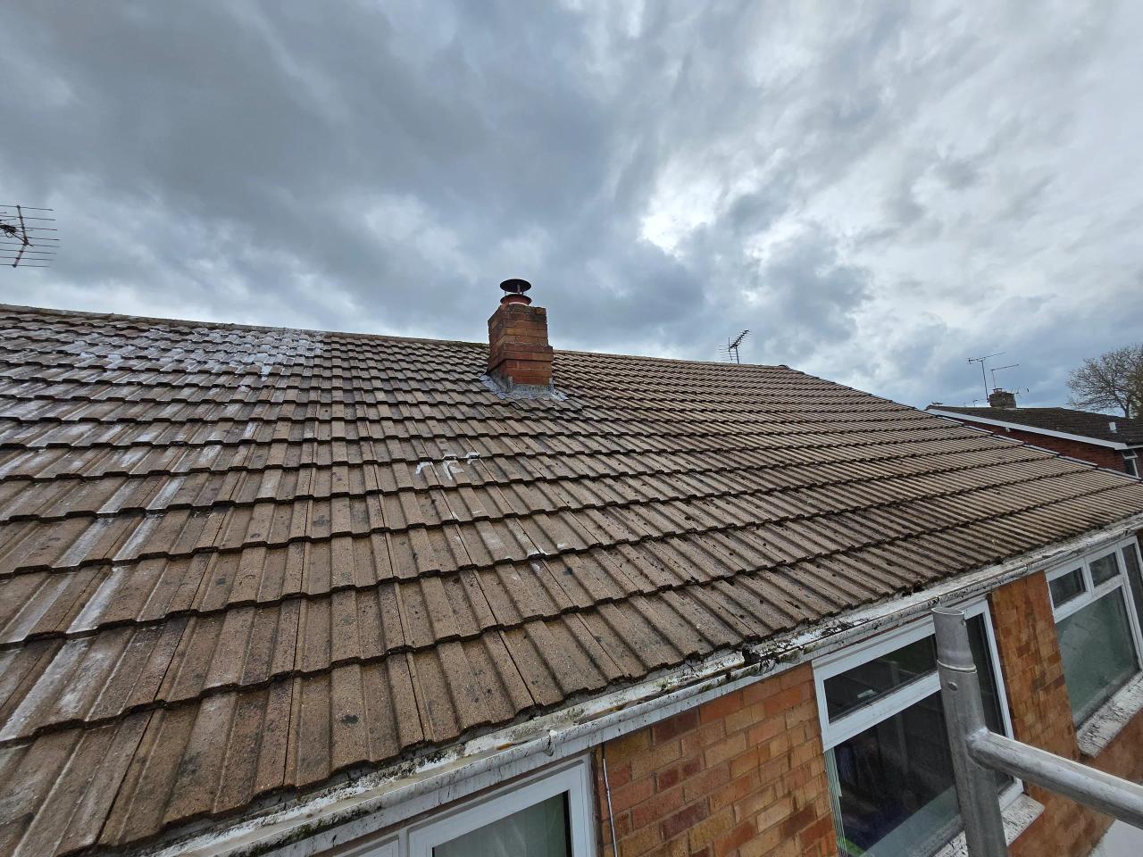 Roof cleaning in Kidderminster
