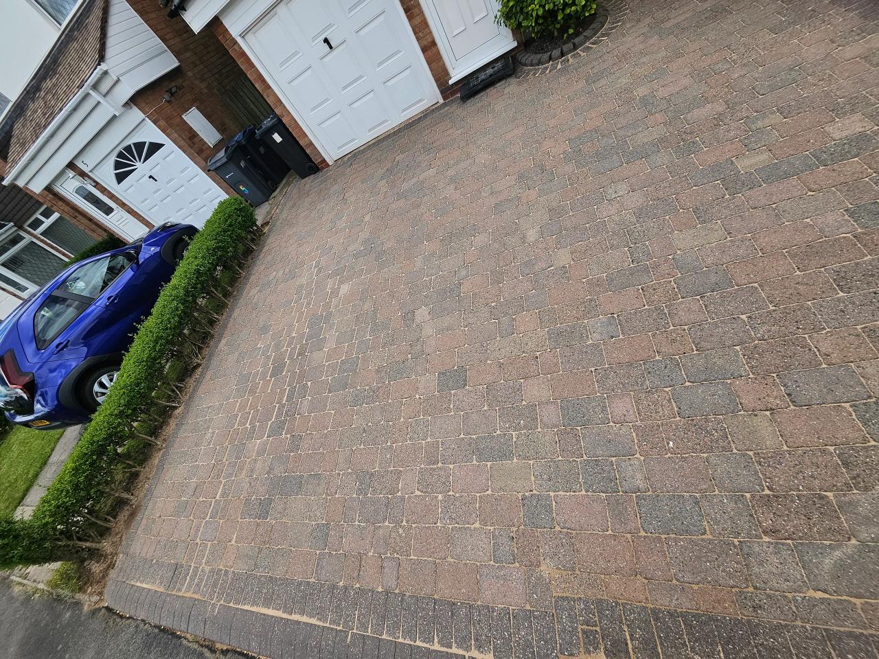 Driveway and patio restoration in Kidderminster
