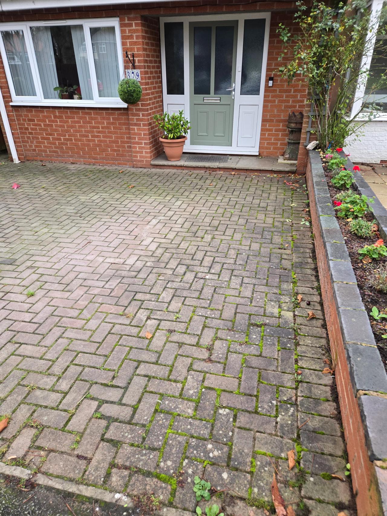Driveway and patio restoration in Kidderminster