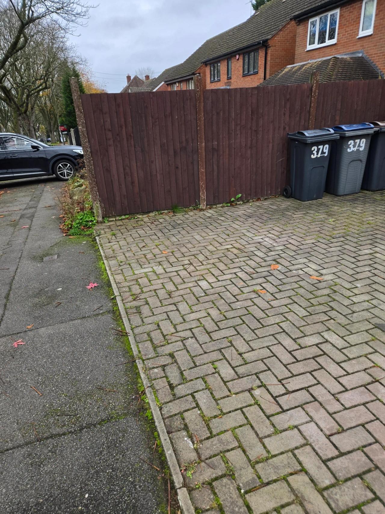 Driveway and patio restoration in Kidderminster