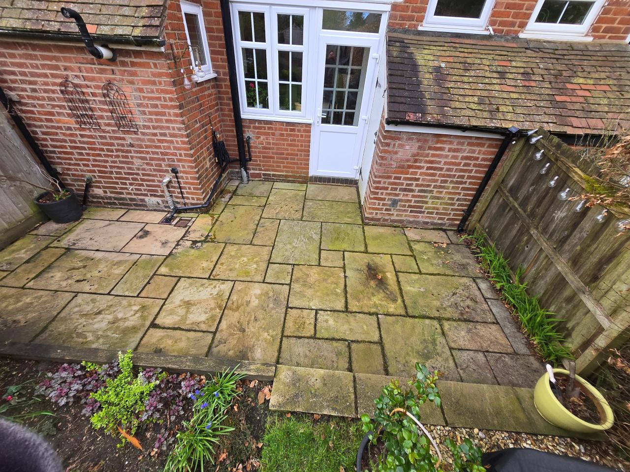 Driveway and patio restoration in Kidderminster