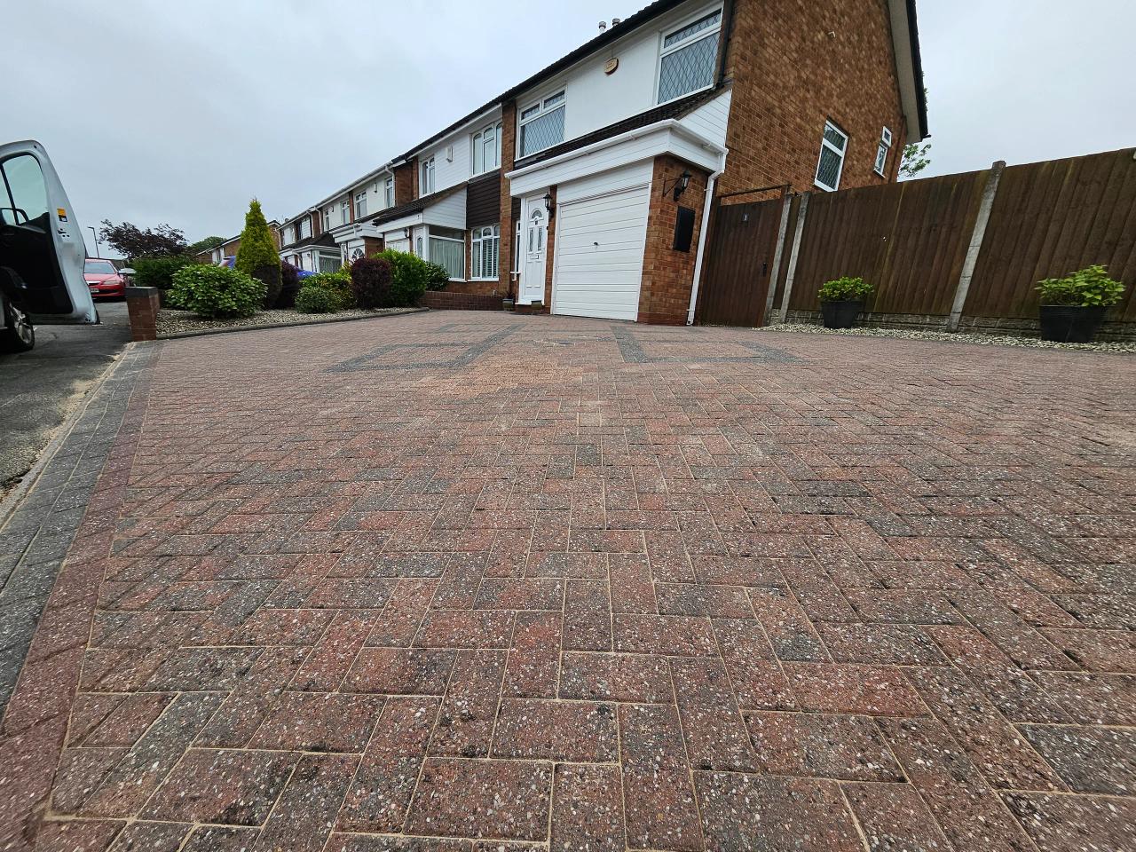 Driveway and patio restoration in Kidderminster