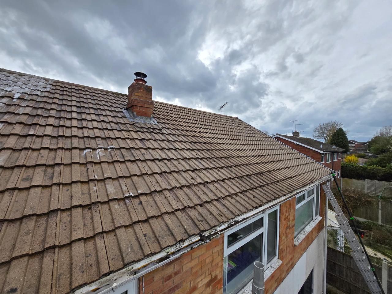 Roof cleaning in Kidderminster