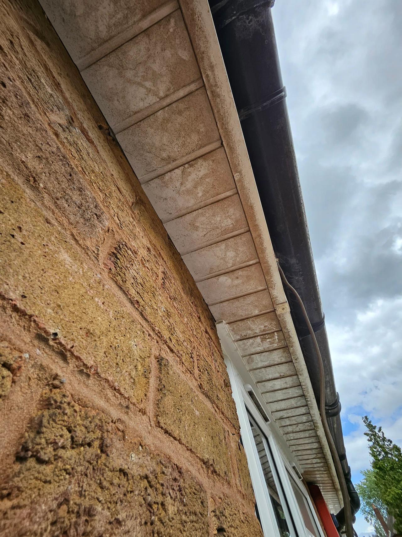 Fascia and soffit cleaning in Kidderminster