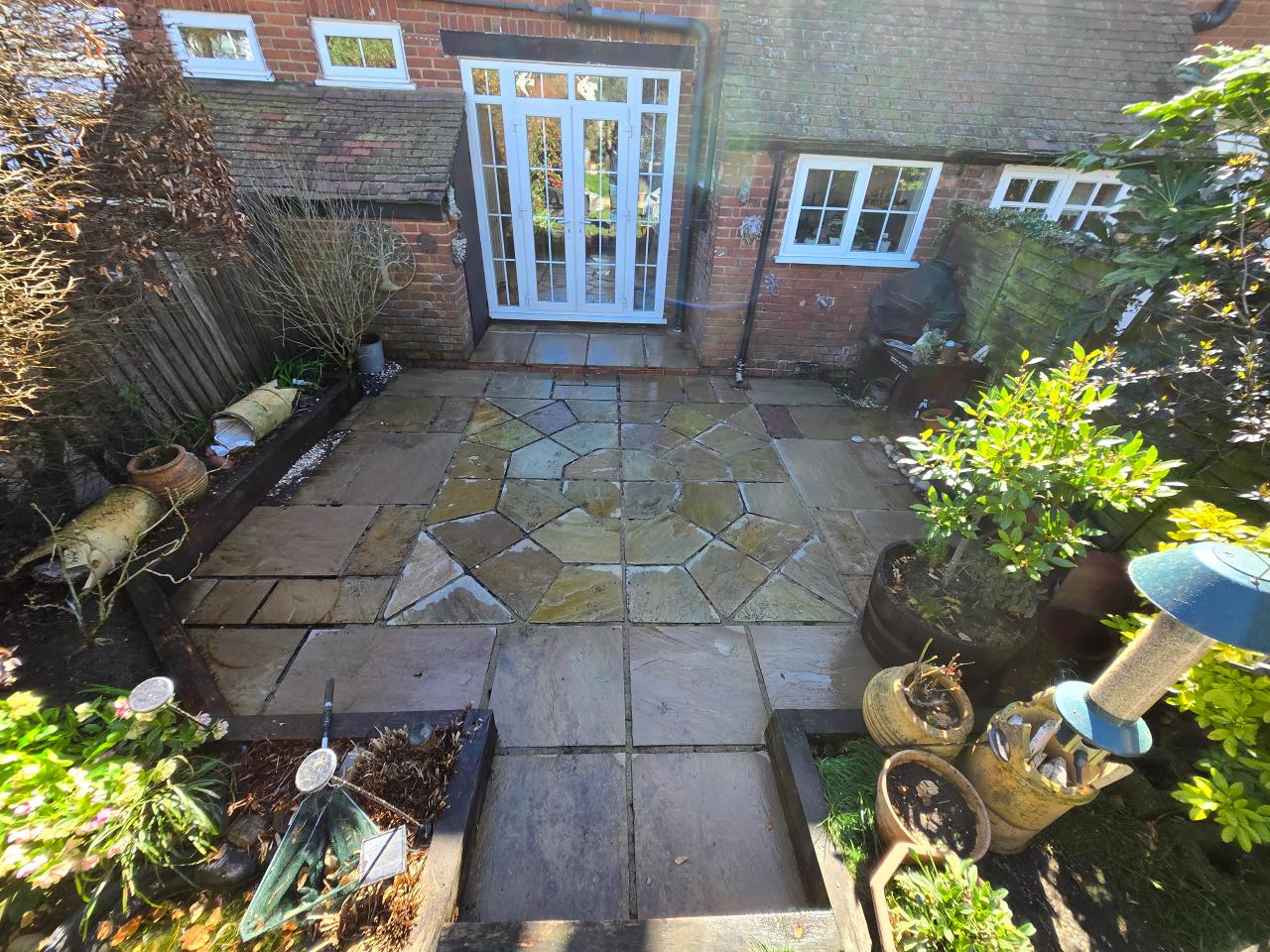 Driveway and patio restoration in Kidderminster