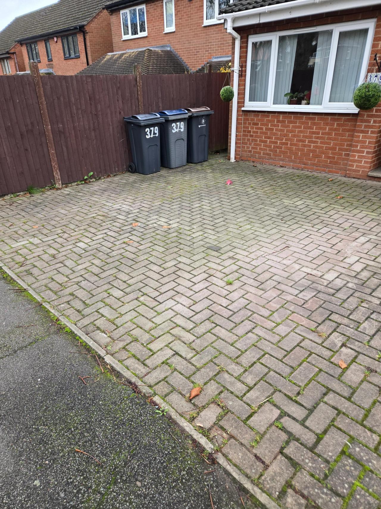 Driveway and patio restoration in Kidderminster