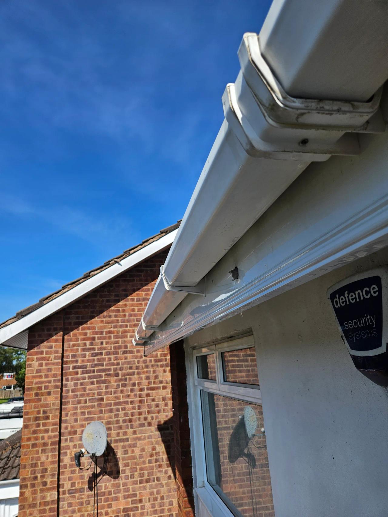 Fascia and soffit cleaning in Kidderminster