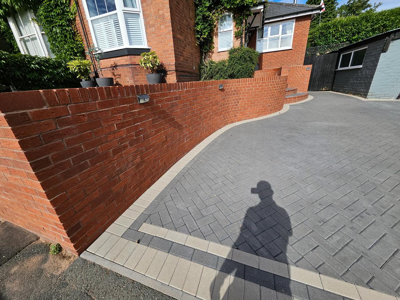 Driveway and patio restoration in Kidderminster