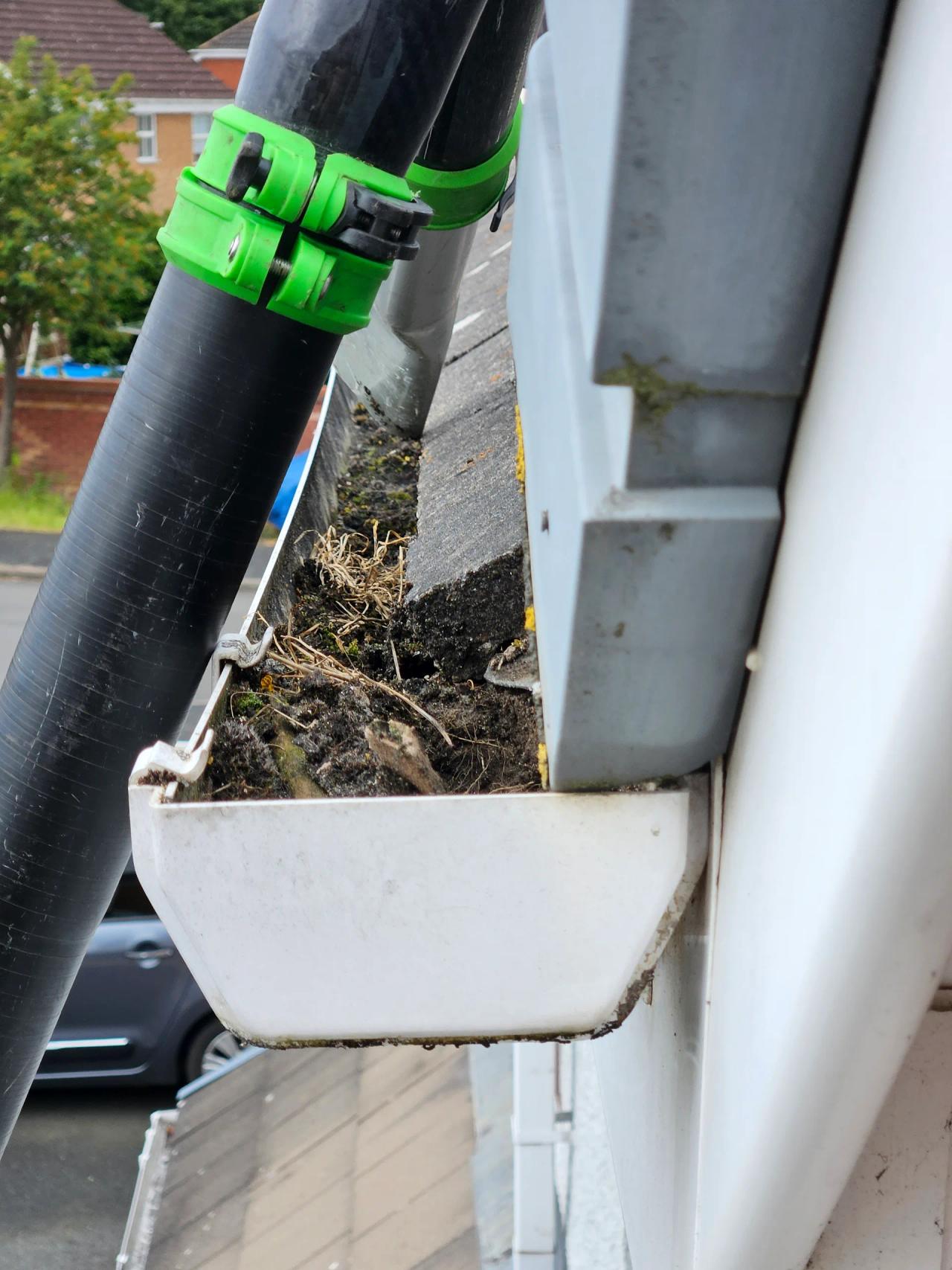 Gutter cleaning in Kidderminster