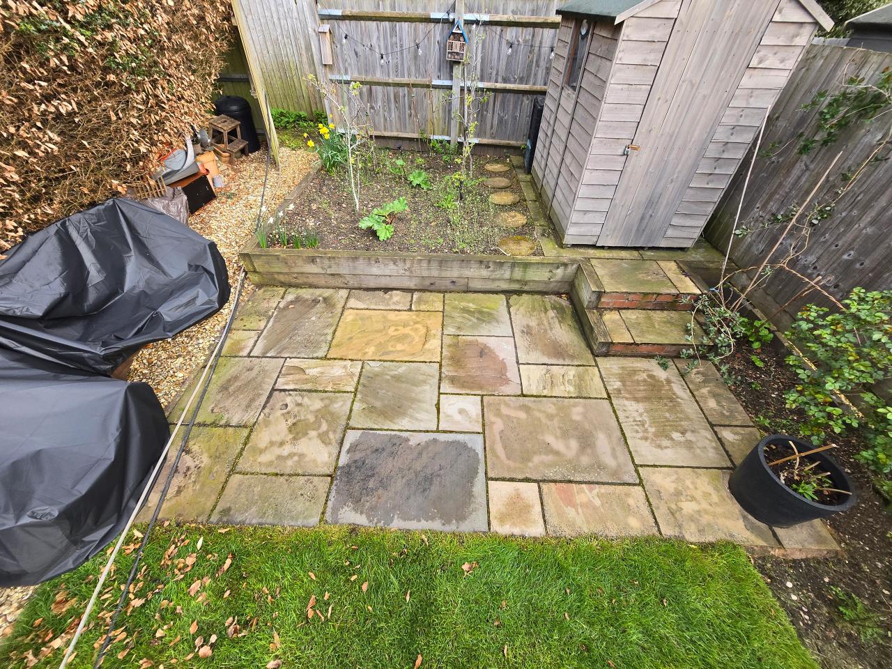 Driveway and patio restoration in Kidderminster