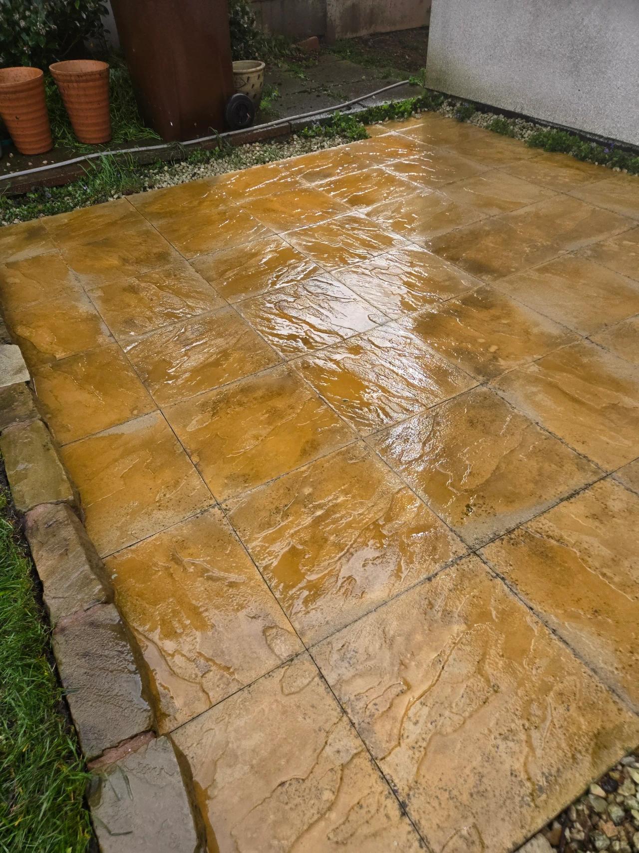 Driveway and patio restoration in Kidderminster