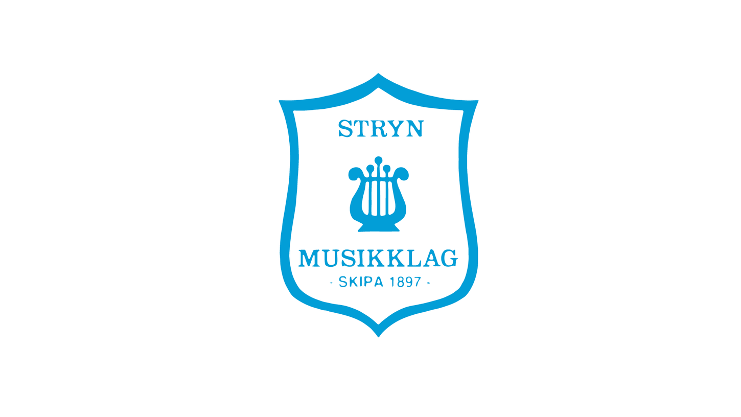 Bilete av Stryn musikklag sin logo